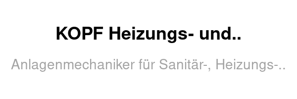 Anlagenmechaniker für Sanitär-, Heizungs- und Klimatechnik (m/w/d)