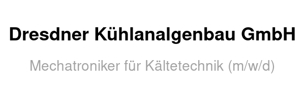 Mechatroniker für Kältetechnik (m/w/d)