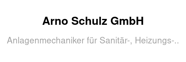 Arno Schulz GmbH