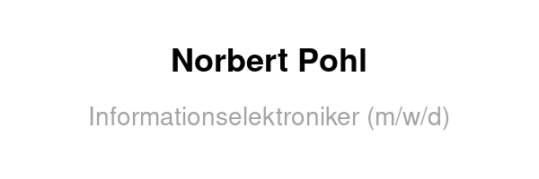 Norbert Pohl /