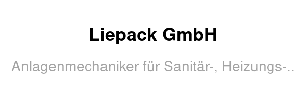 Liepack GmbH /