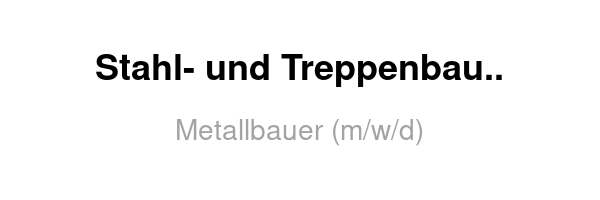 Stahl- und Treppenbau Kuhla GmbH