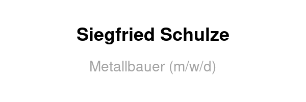 Siegfried Schulze /