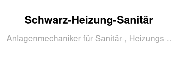 Anlagenmechaniker für Sanitär-, Heizungs- und Klimatechnik (m/w/d)