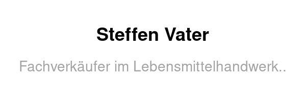 Steffen Vater