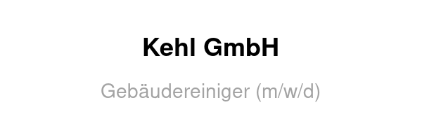 Kehl GmbH