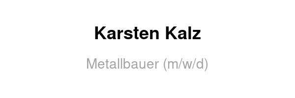 Karsten Kalz