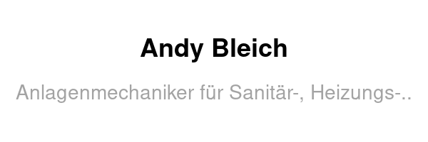 Andy Bleich