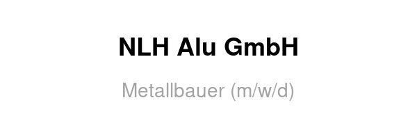 NLH Alu GmbH /
