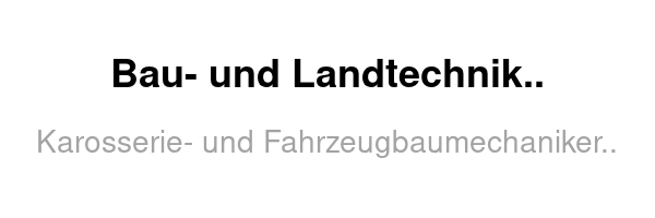 Bau- und Landtechnik GmbH Herzberg /